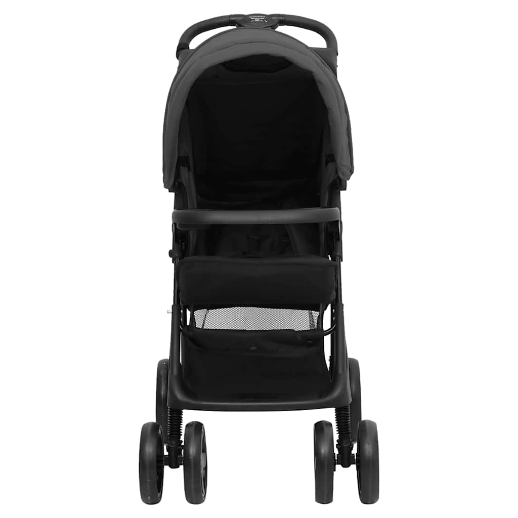 3-in-1 Kinderwagen in Hellgrau und Dunkelgrau mit Schwarz - Yekta