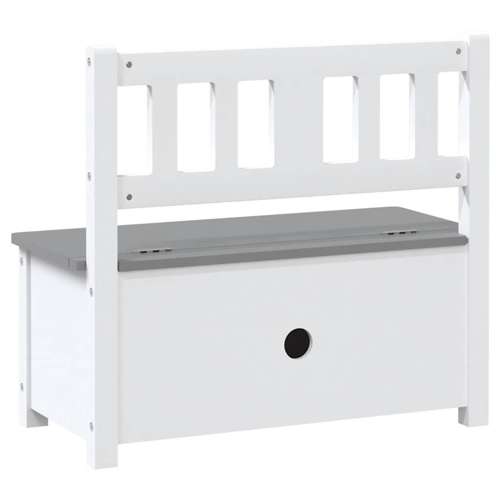 Kinderbank mit Stauraum 60x30x55 cm MDF - Yekta