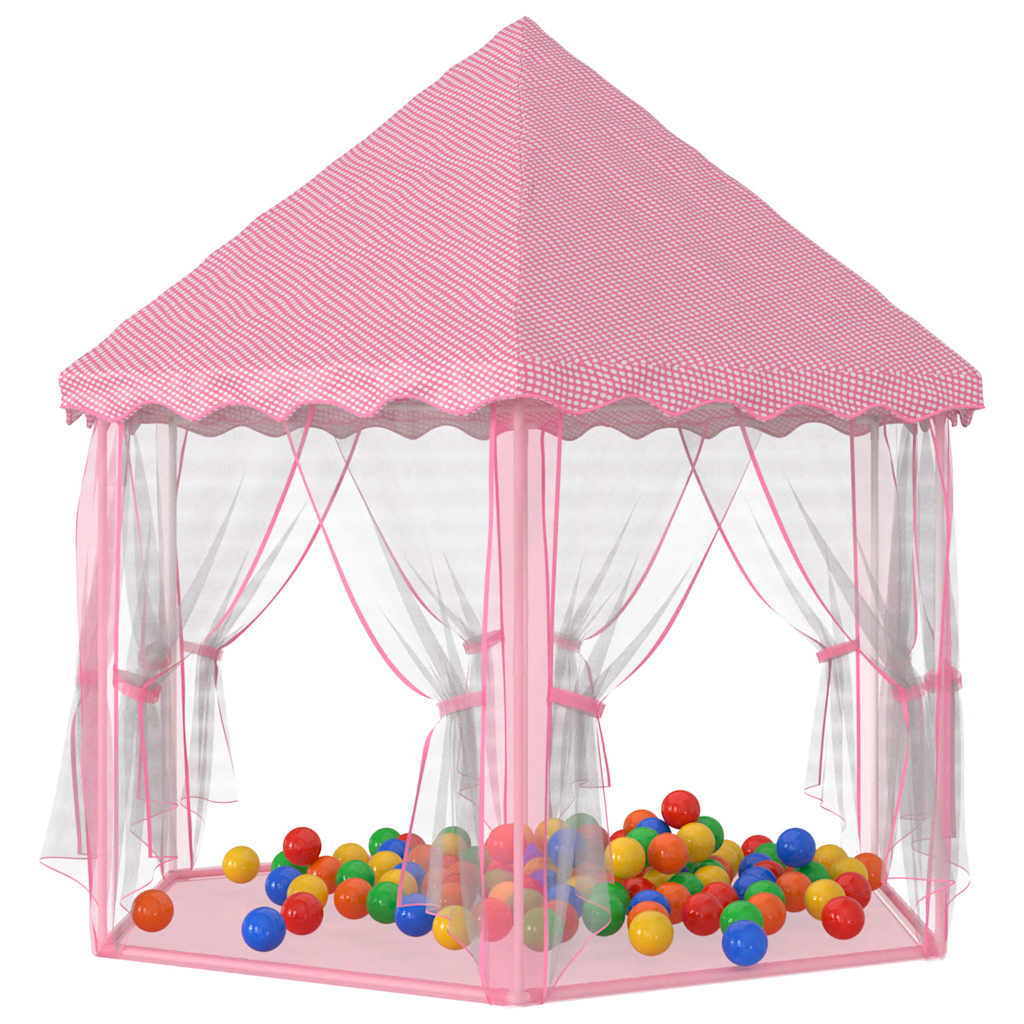 Prinzessin-Spielzelt mit 250 Bällen 133x140 cm - Yekta