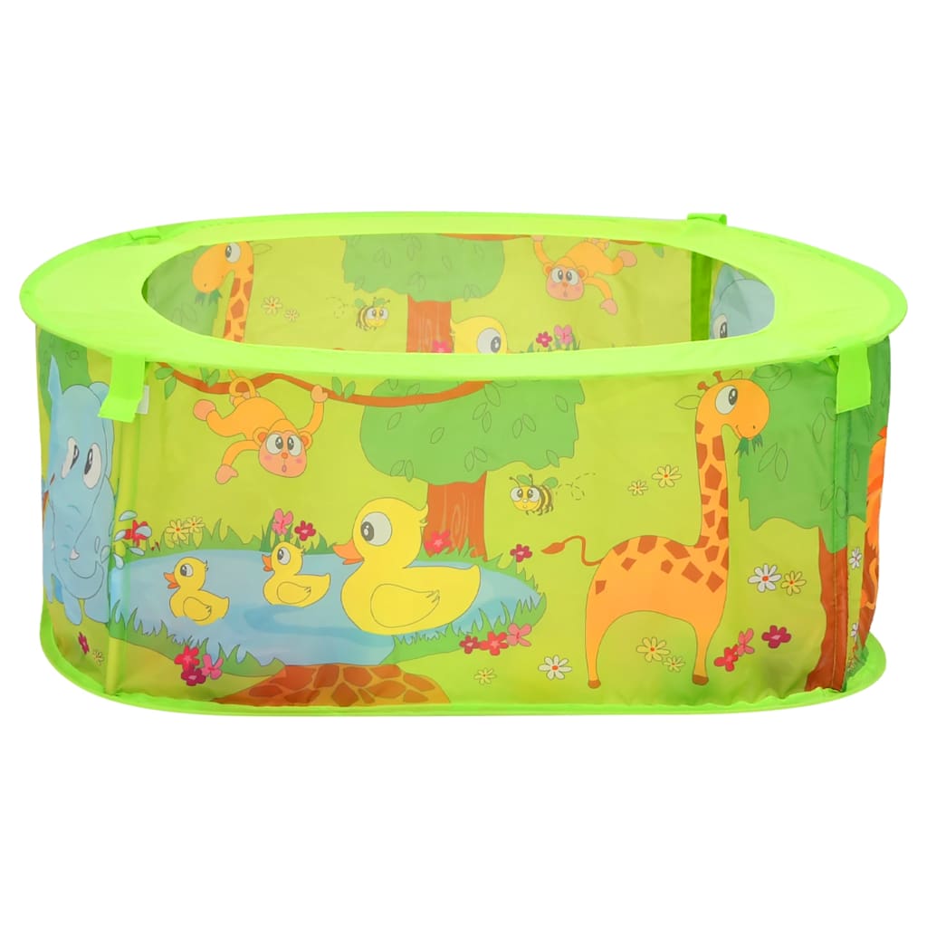 Bällebad mit Bällen für Kinder 75x75x32 cm - Yekta