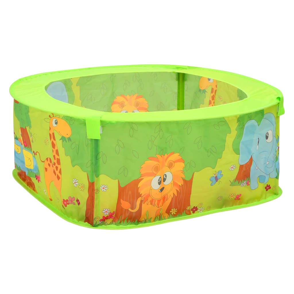 Bällebad mit Bällen für Kinder 75x75x32 cm - Yekta