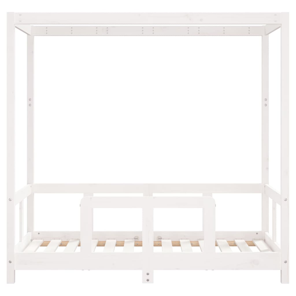 Kinderbett Massivholz Kiefer 70x140 cm bis 90x200 cm in verschiedenen Ausführungen - Yekta