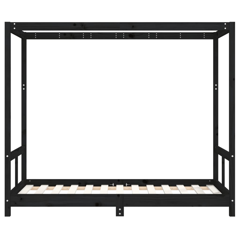 Kinderbett Massivholz Kiefer 70x140 cm bis 90x200 cm in verschiedenen Ausführungen - Yekta