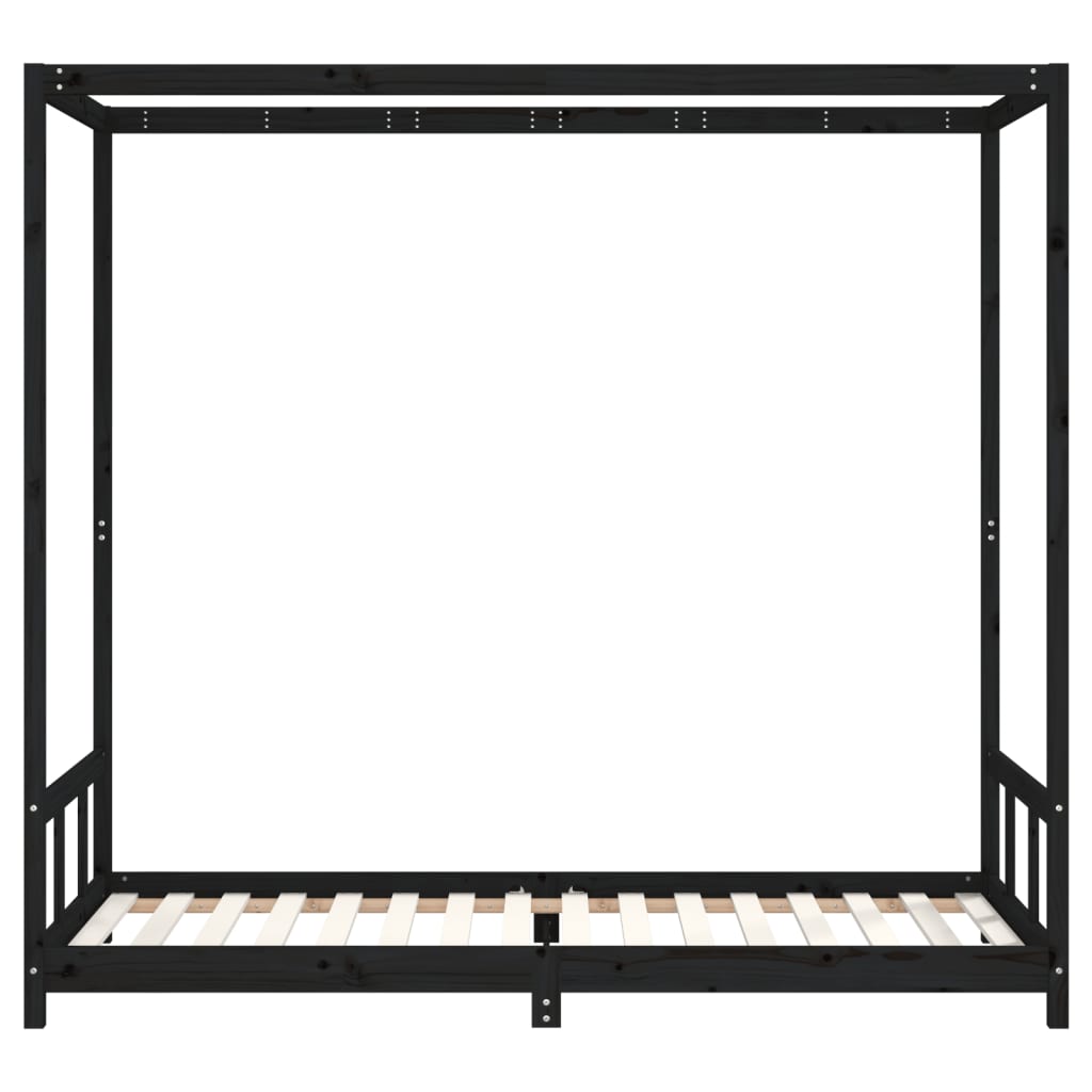 Kinderbett Massivholz Kiefer 70x140 cm bis 90x200 cm in verschiedenen Ausführungen - Yekta