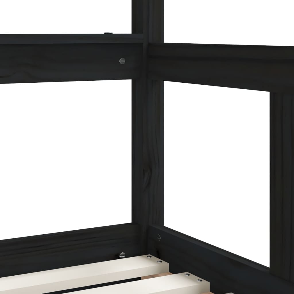 Kinderbett mit Schubladen Massivholz Kiefer 70x140 cm - 90x200 cm - Yekta