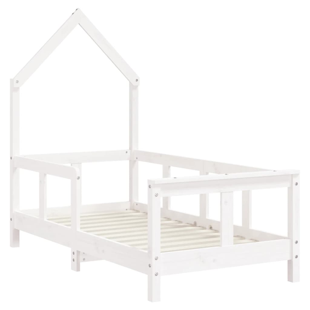 Kinderbett Massivholz Kiefer 70x140 cm bis 90x200 cm - Yekta