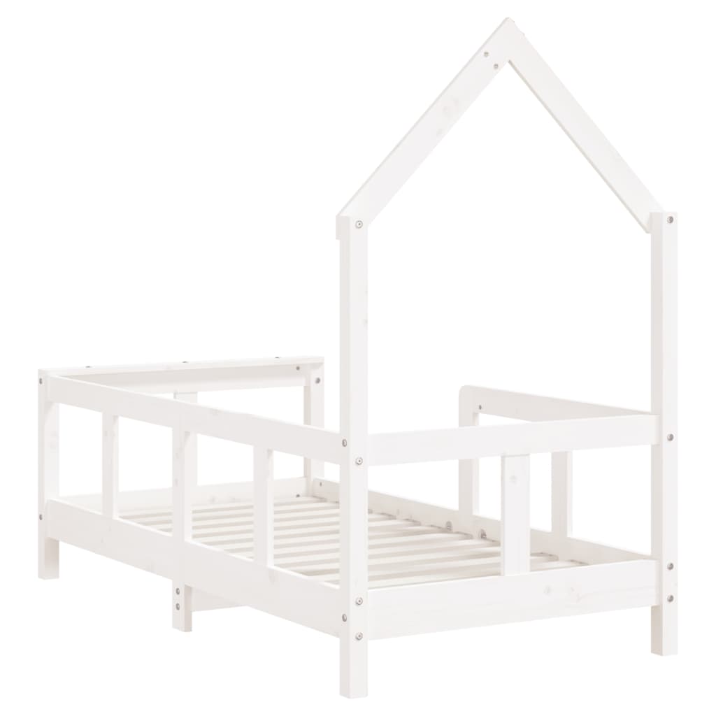 Kinderbett Massivholz Kiefer 70x140 cm bis 90x200 cm - Yekta