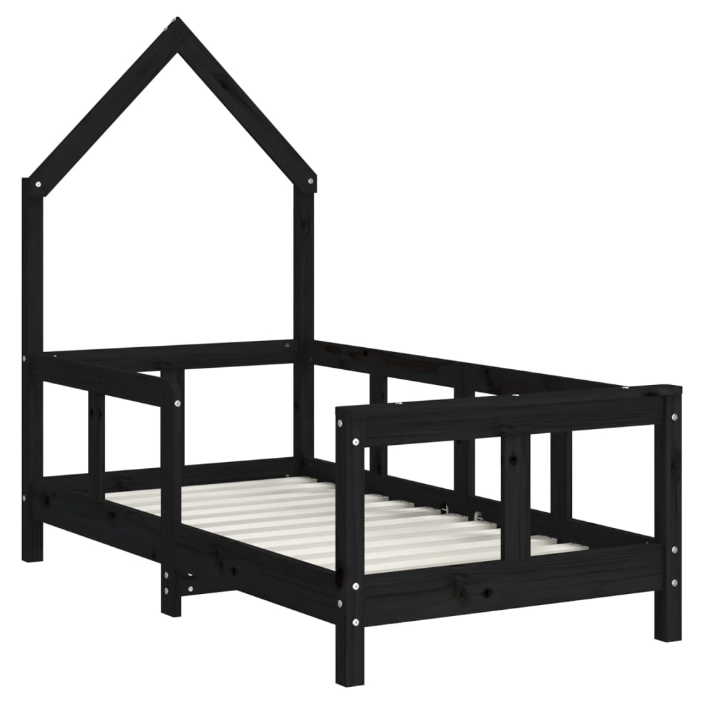 Kinderbett Massivholz Kiefer 70x140 cm bis 90x200 cm - Yekta