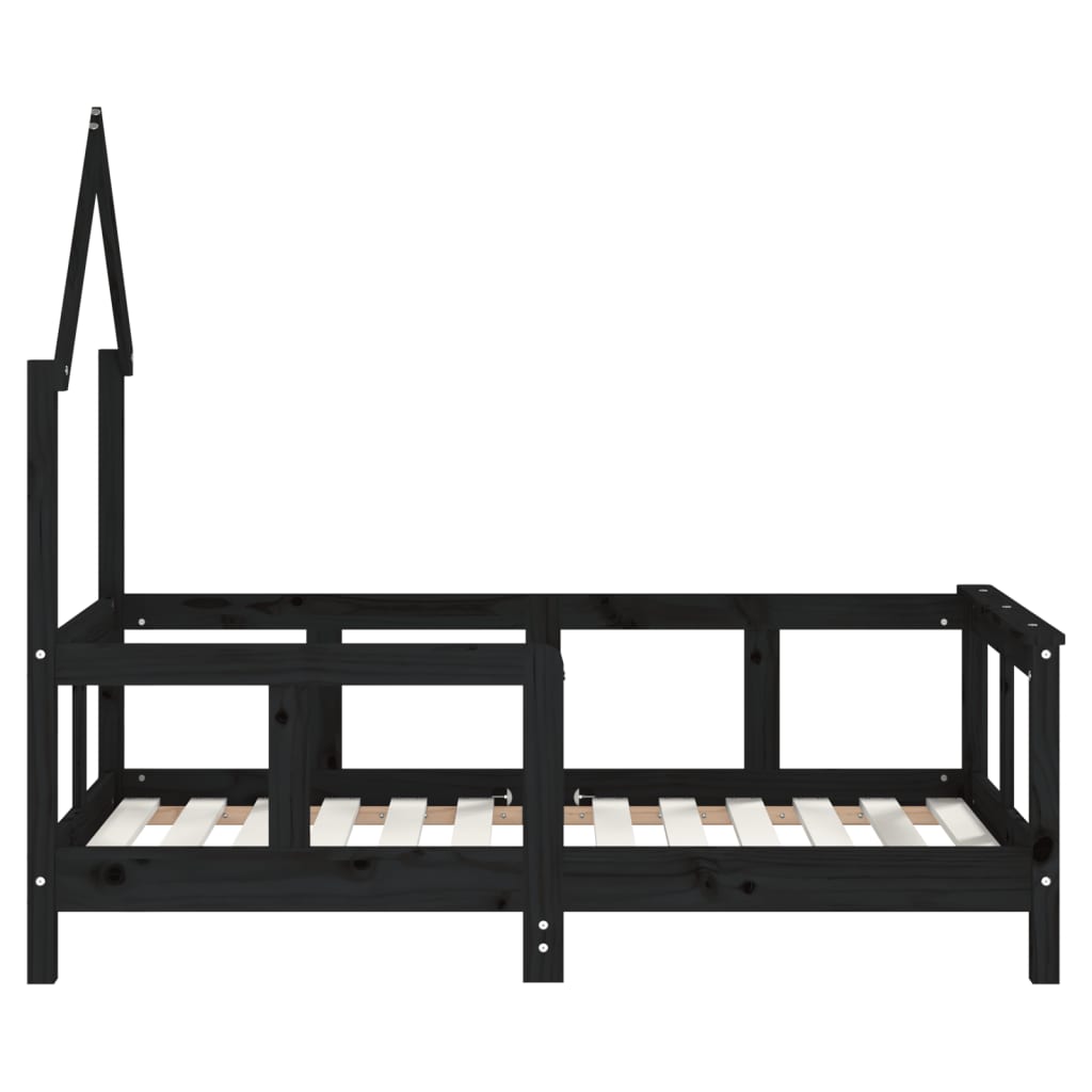 Kinderbett Massivholz Kiefer 70x140 cm bis 90x200 cm - Yekta