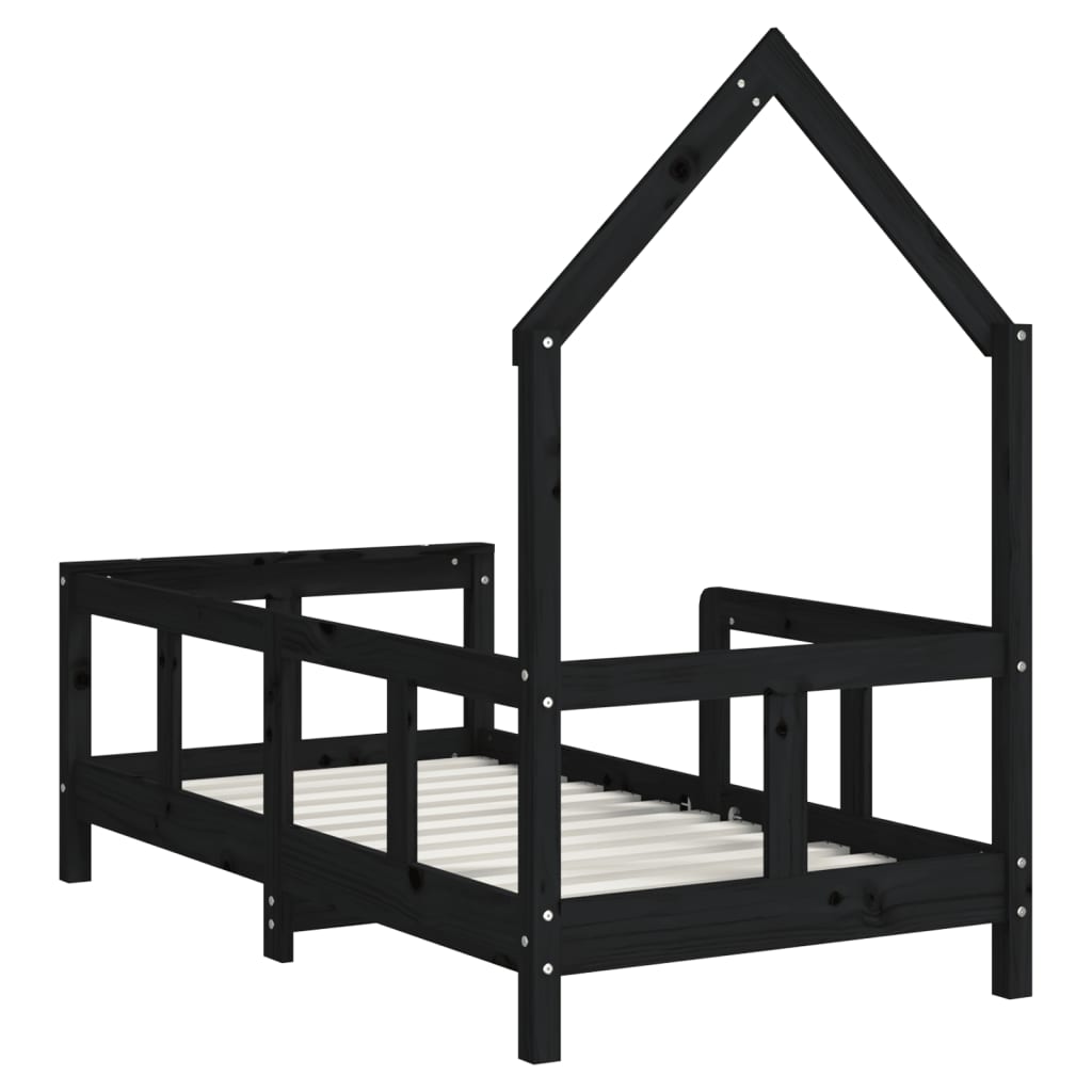 Kinderbett Massivholz Kiefer 70x140 cm bis 90x200 cm - Yekta
