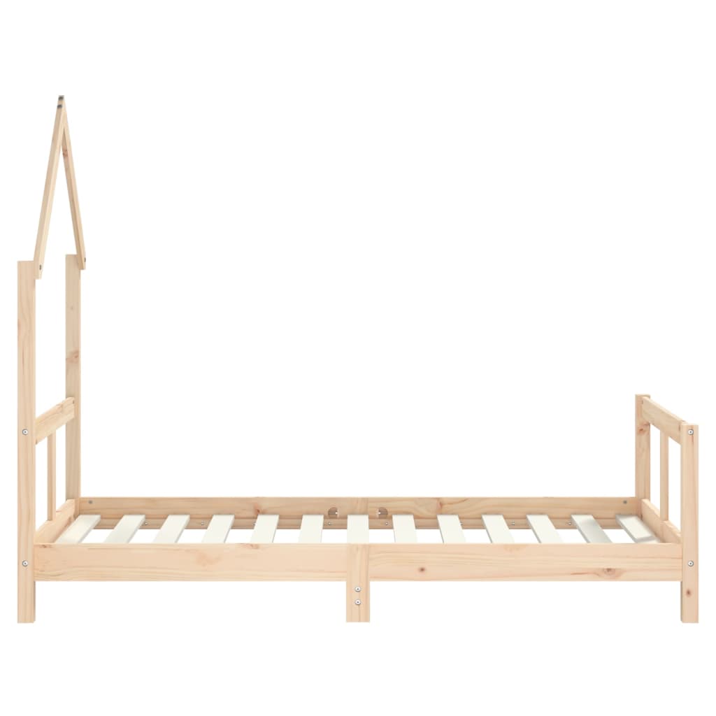 Kinderbett Massivholz Kiefer 70x140 cm bis 90x200 cm - Yekta