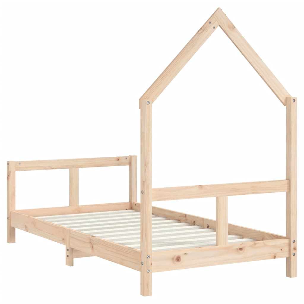 Kinderbett Massivholz Kiefer 70x140 cm bis 90x200 cm - Yekta