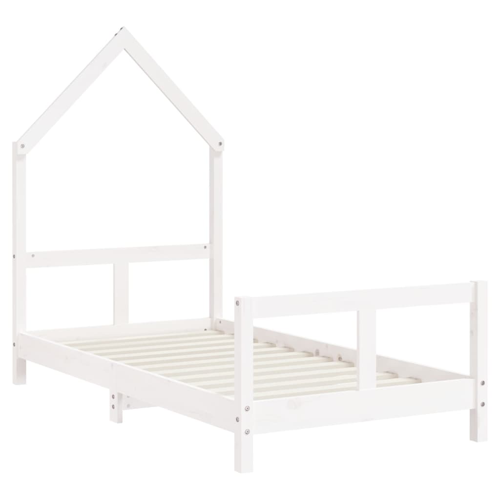 Kinderbett Massivholz Kiefer 70x140 cm bis 90x200 cm - Yekta
