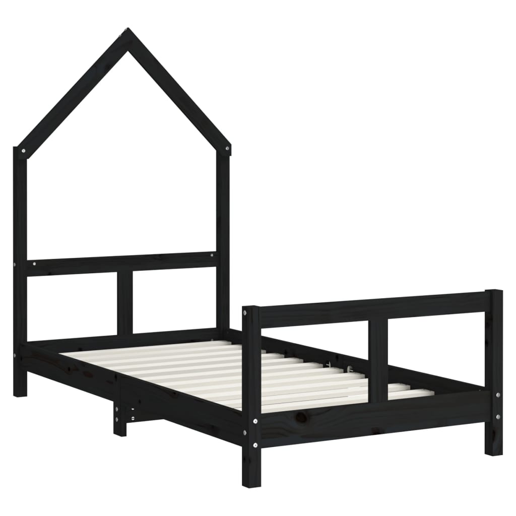 Kinderbett Massivholz Kiefer 70x140 cm bis 90x200 cm - Yekta