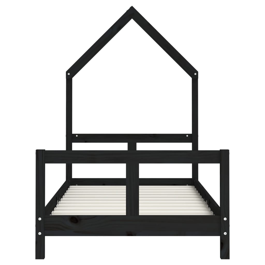 Kinderbett Massivholz Kiefer 70x140 cm bis 90x200 cm - Yekta