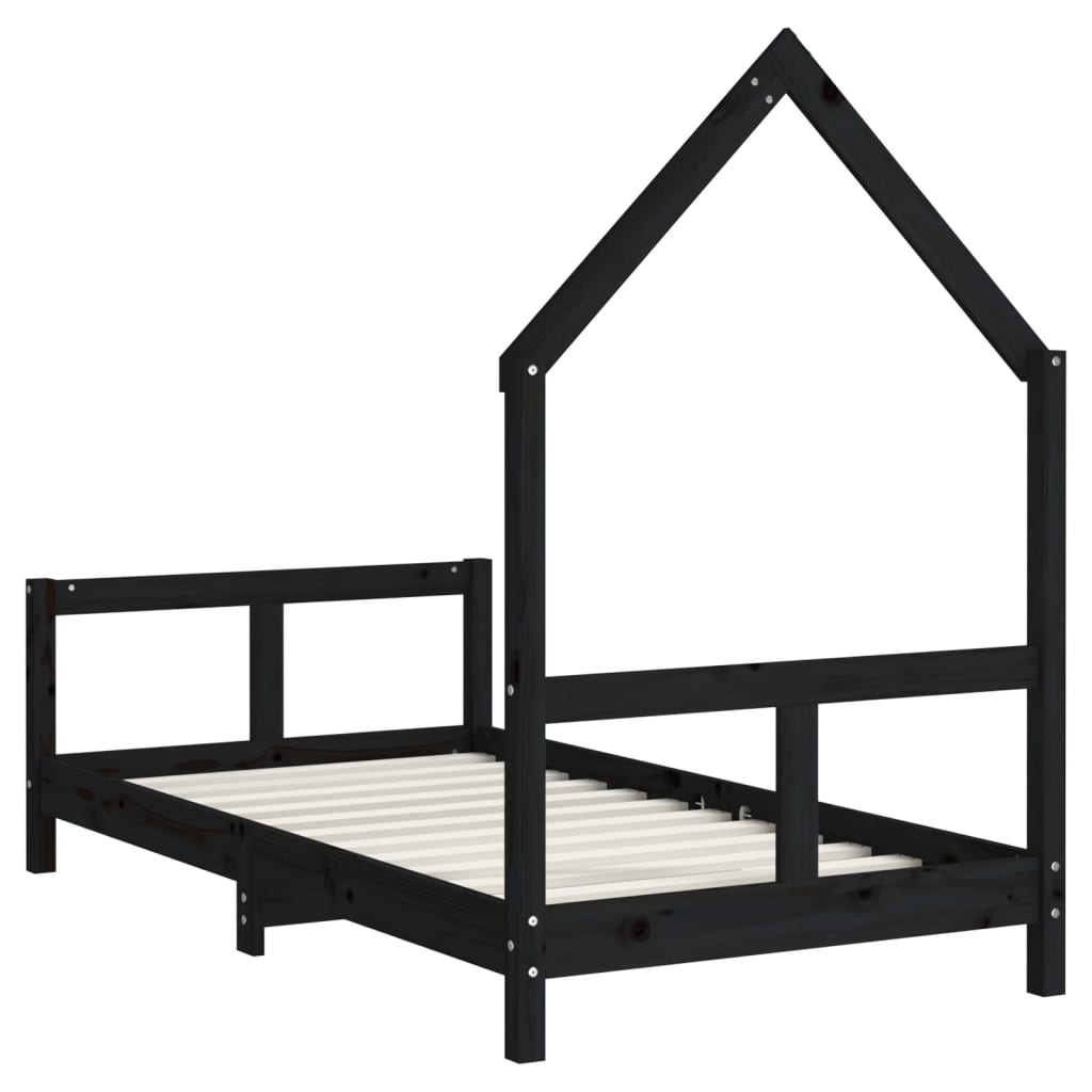 Kinderbett Massivholz Kiefer 70x140 cm bis 90x200 cm - Yekta