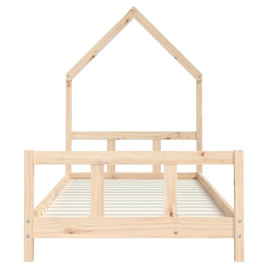 Kinderbett Massivholz Kiefer 70x140 cm bis 90x200 cm - Yekta