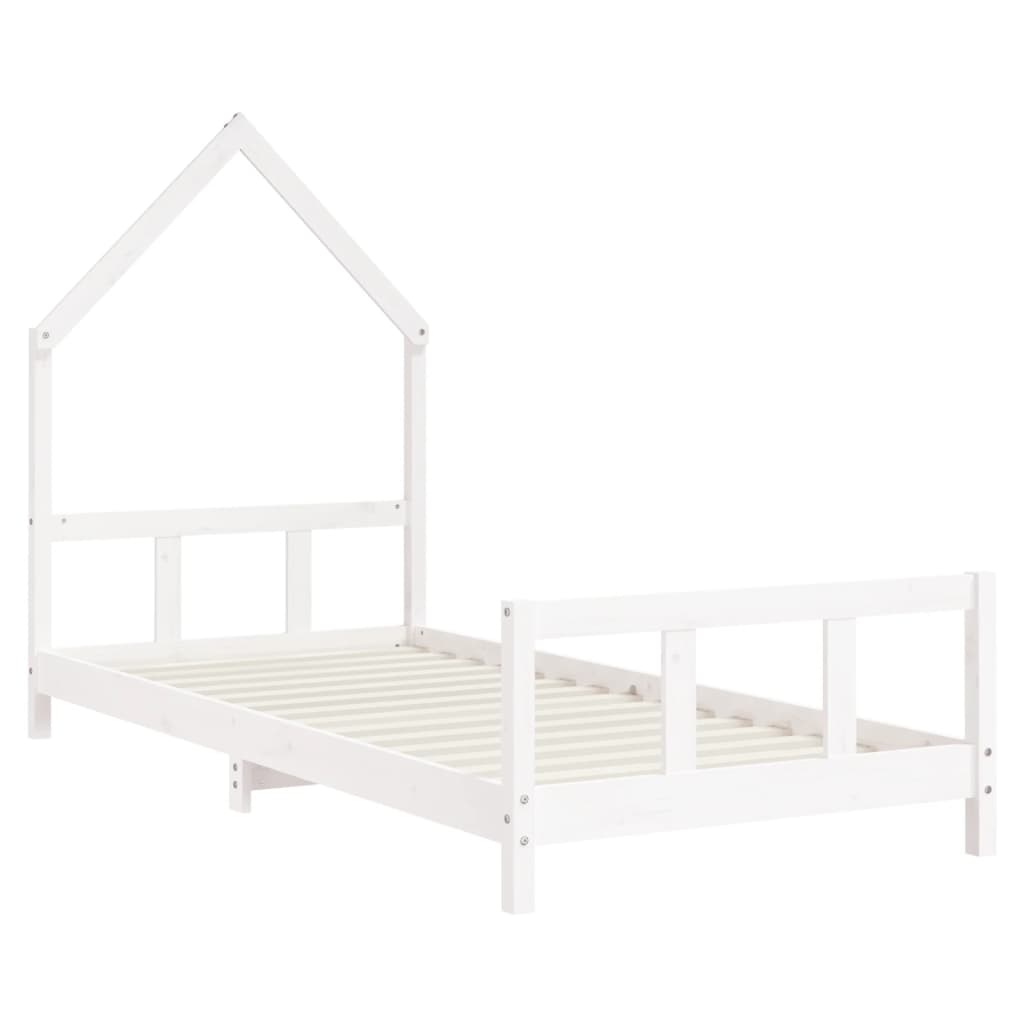 Kinderbett Massivholz Kiefer 70x140 cm bis 90x200 cm - Yekta