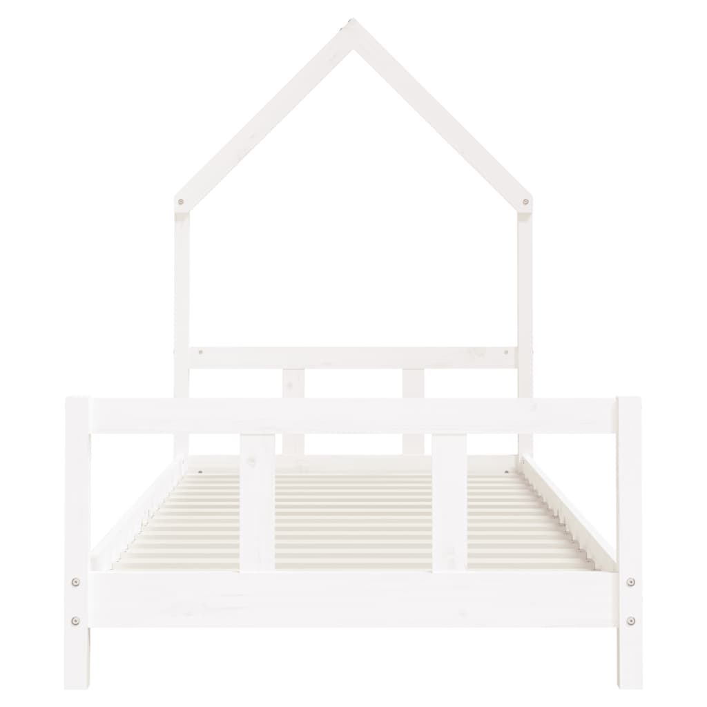 Kinderbett Massivholz Kiefer 70x140 cm bis 90x200 cm - Yekta