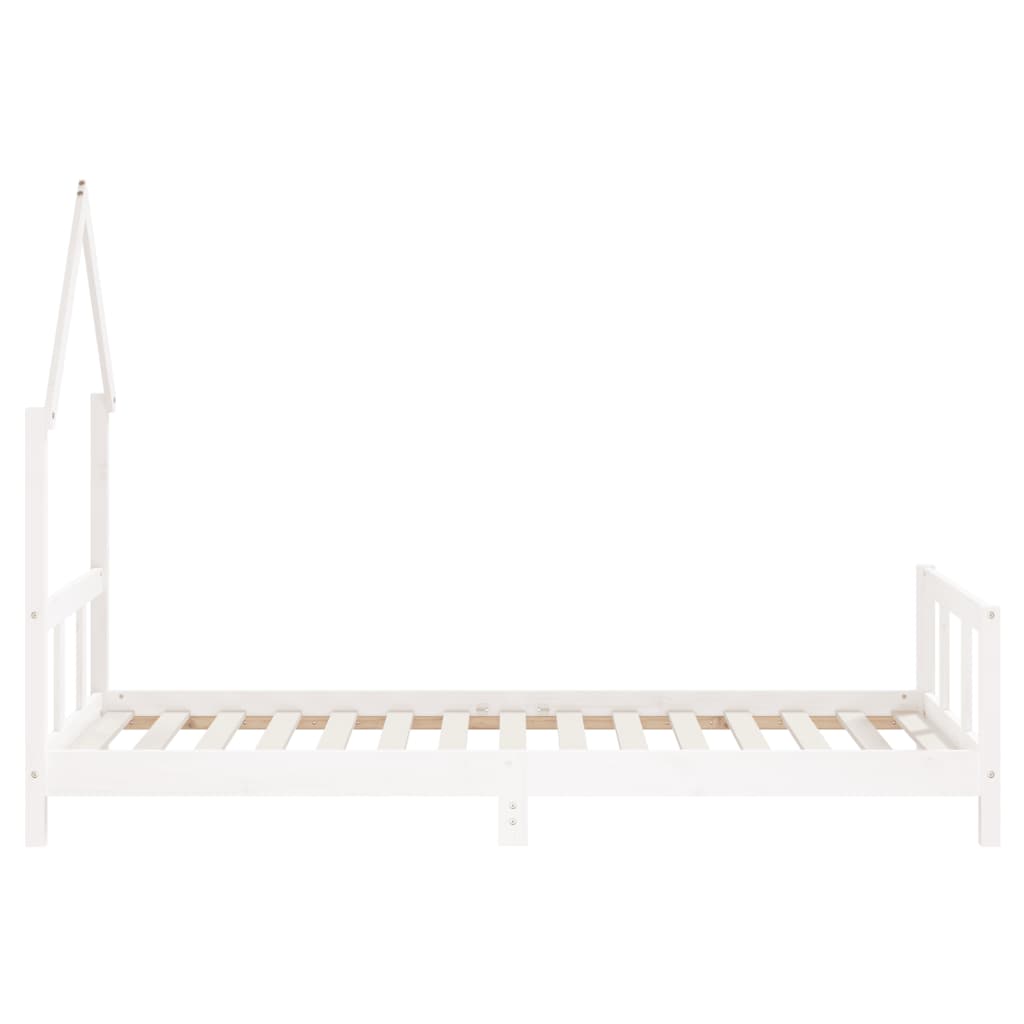 Kinderbett Massivholz Kiefer 70x140 cm bis 90x200 cm - Yekta