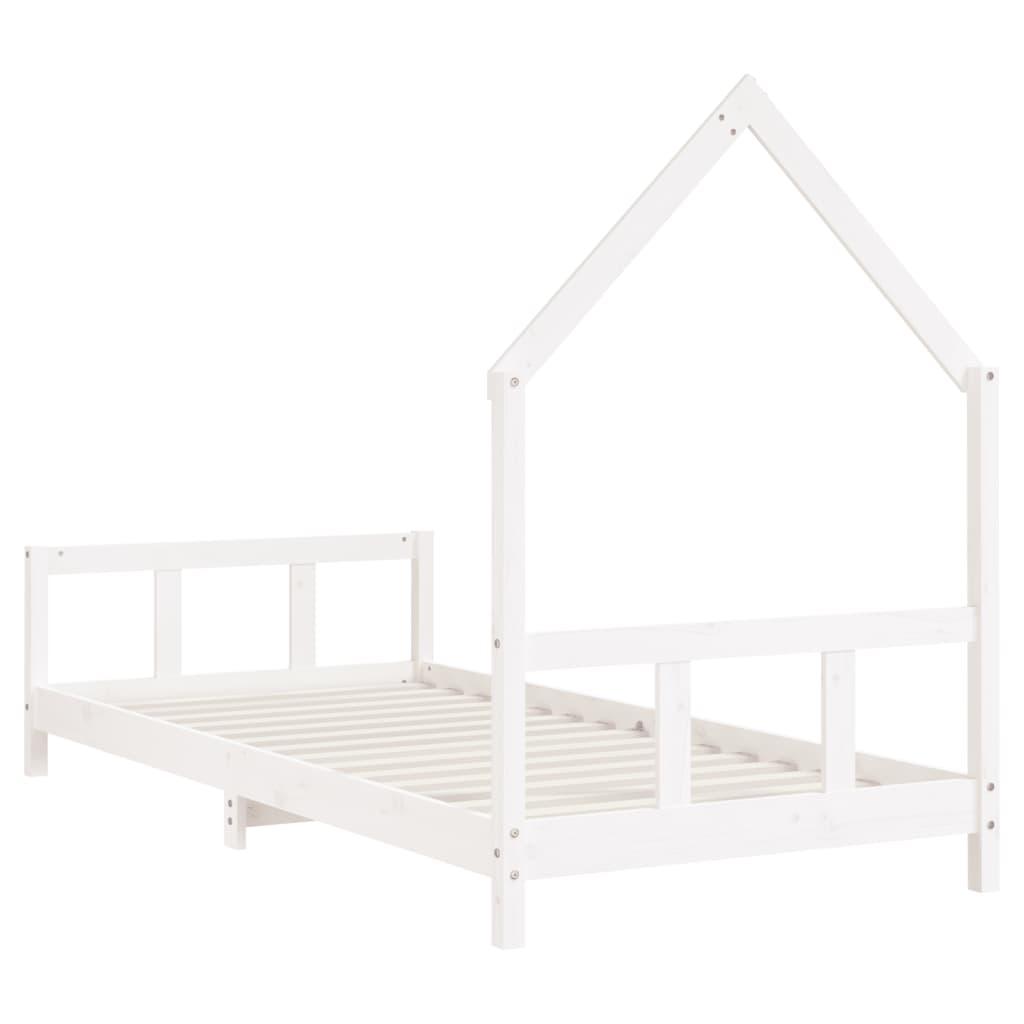 Kinderbett Massivholz Kiefer 70x140 cm bis 90x200 cm - Yekta