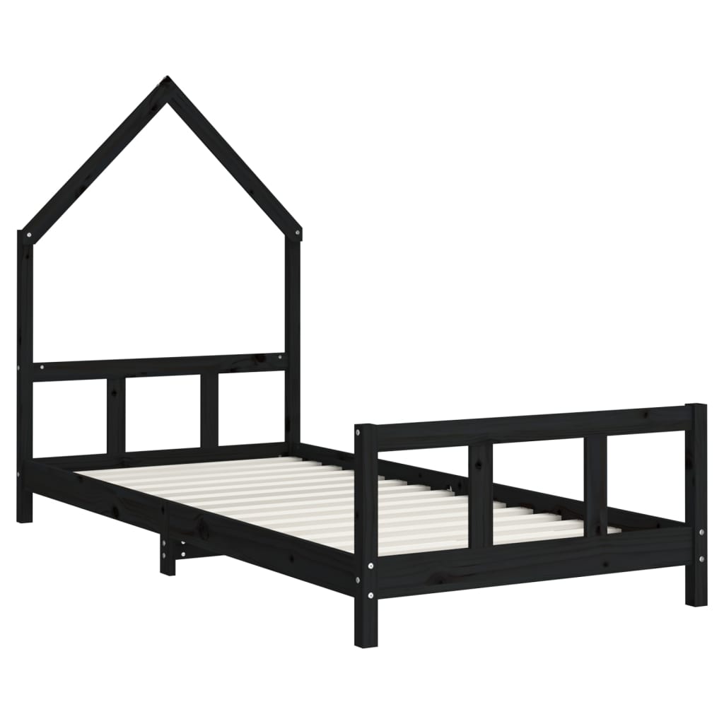 Kinderbett Massivholz Kiefer 70x140 cm bis 90x200 cm - Yekta