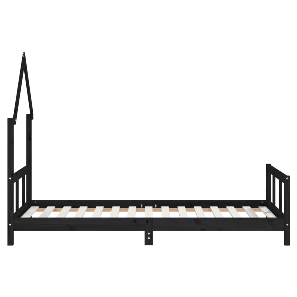 Kinderbett Massivholz Kiefer 70x140 cm bis 90x200 cm - Yekta
