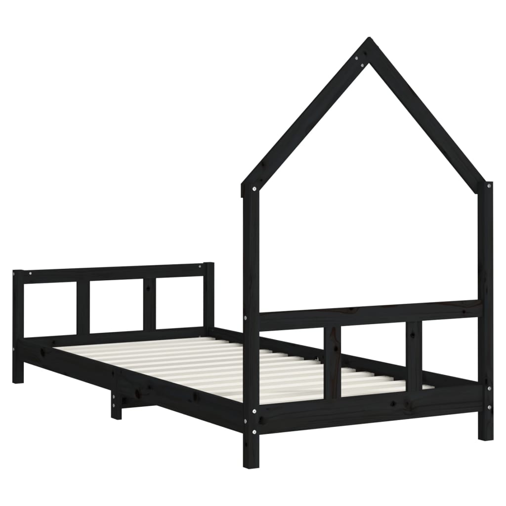 Kinderbett Massivholz Kiefer 70x140 cm bis 90x200 cm - Yekta