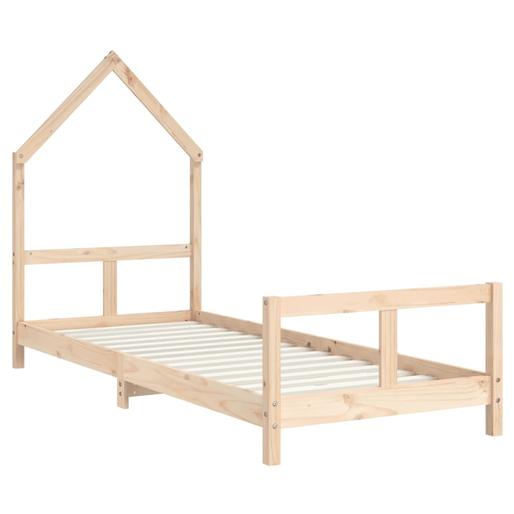 Kinderbett Massivholz Kiefer 70x140 cm bis 90x200 cm - Yekta