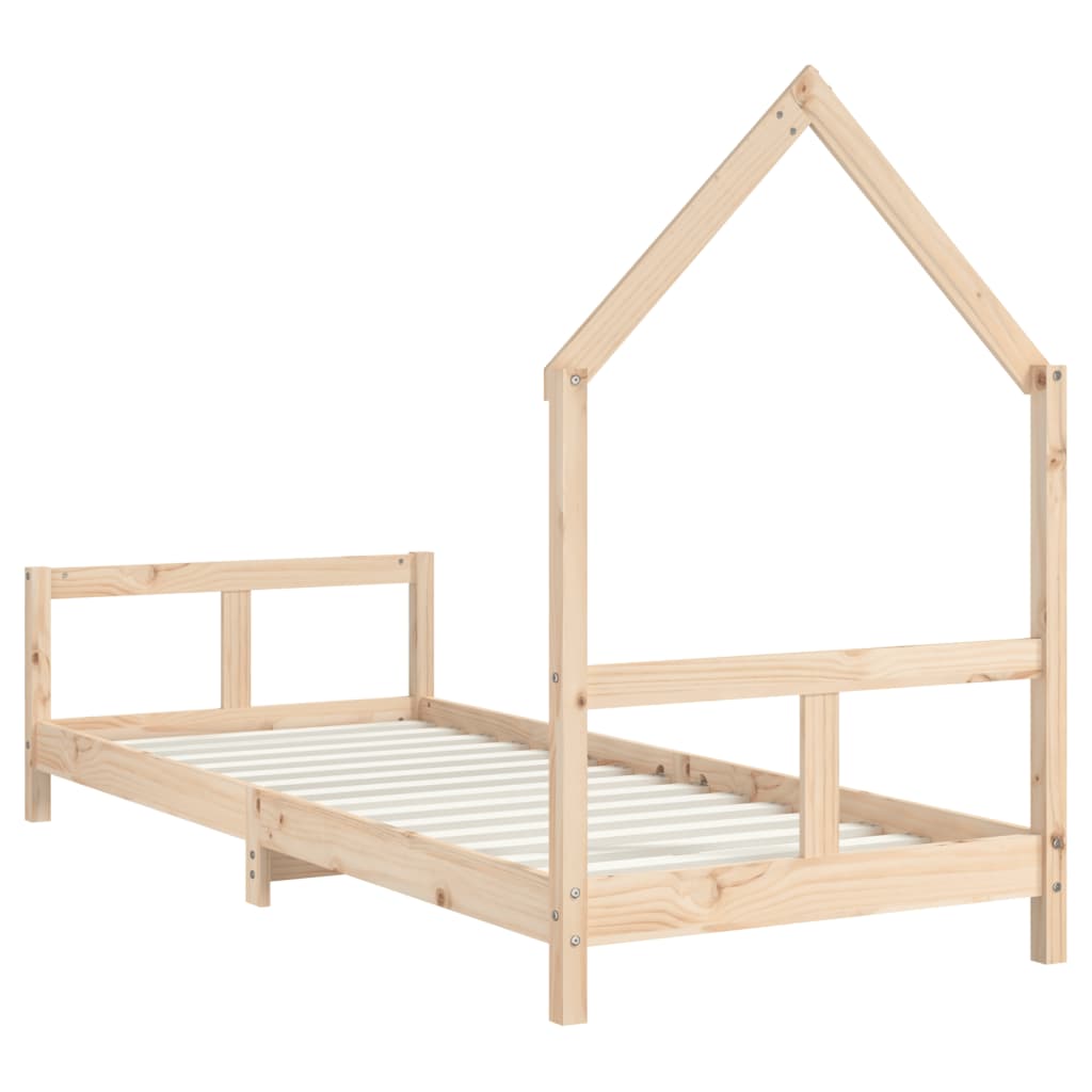 Kinderbett Massivholz Kiefer 70x140 cm bis 90x200 cm - Yekta