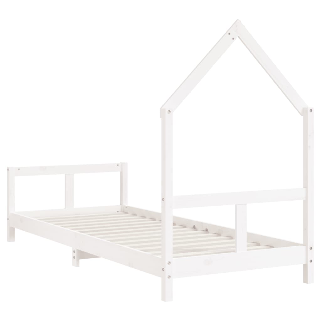 Kinderbett Massivholz Kiefer 70x140 cm bis 90x200 cm - Yekta