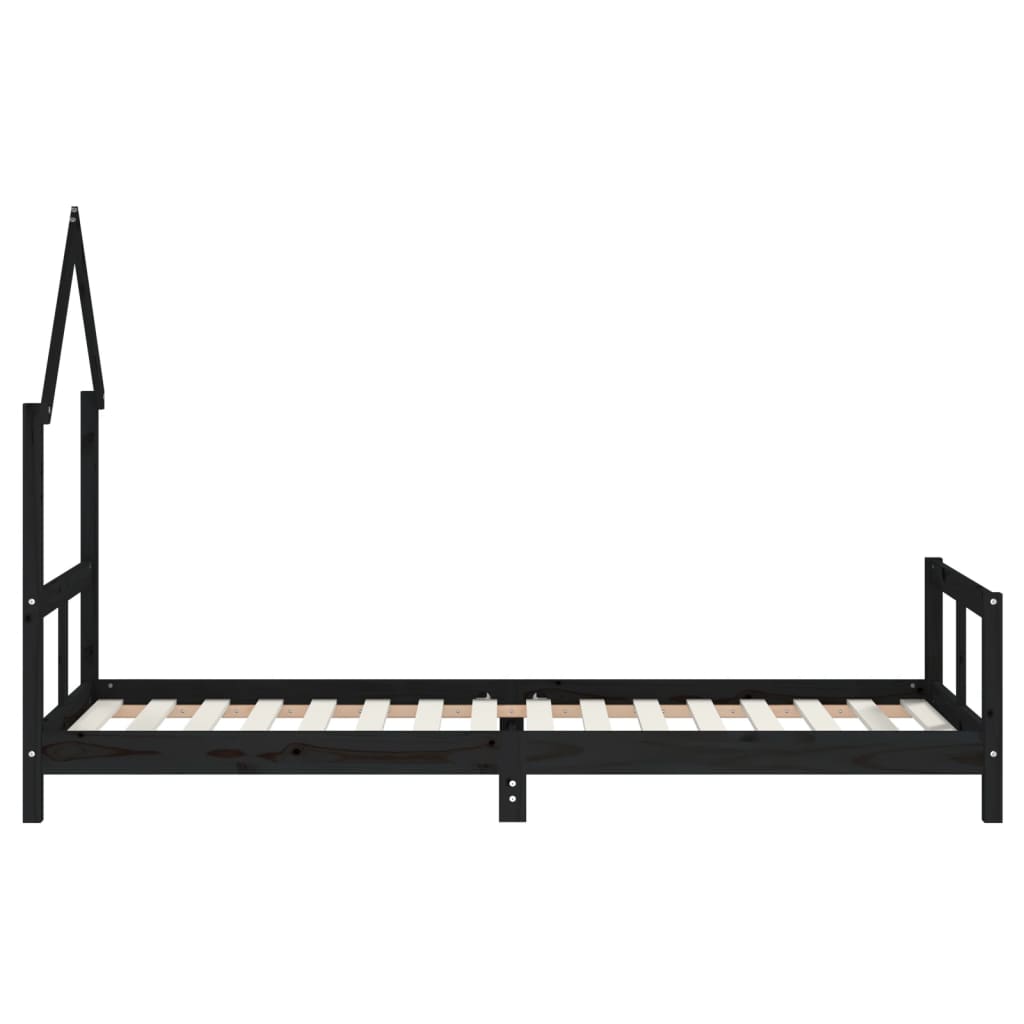 Kinderbett Massivholz Kiefer 70x140 cm bis 90x200 cm - Yekta