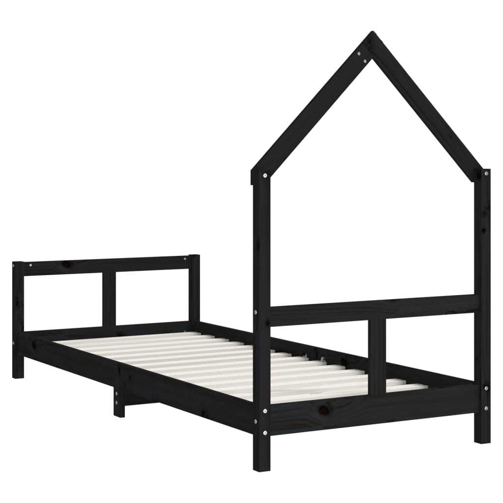Kinderbett Massivholz Kiefer 70x140 cm bis 90x200 cm - Yekta