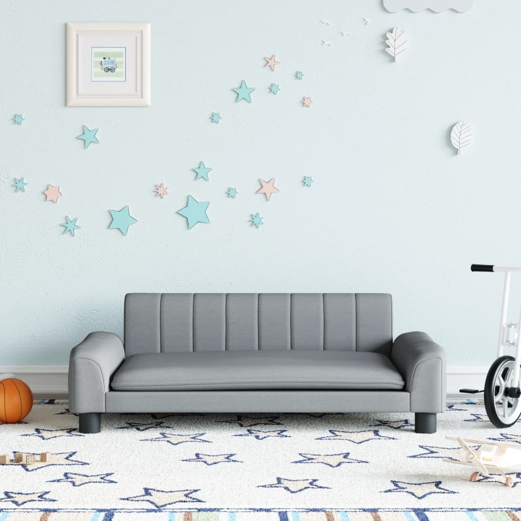 Kindersofa Samt und Stoff in verschiedenen Größen und Farben
