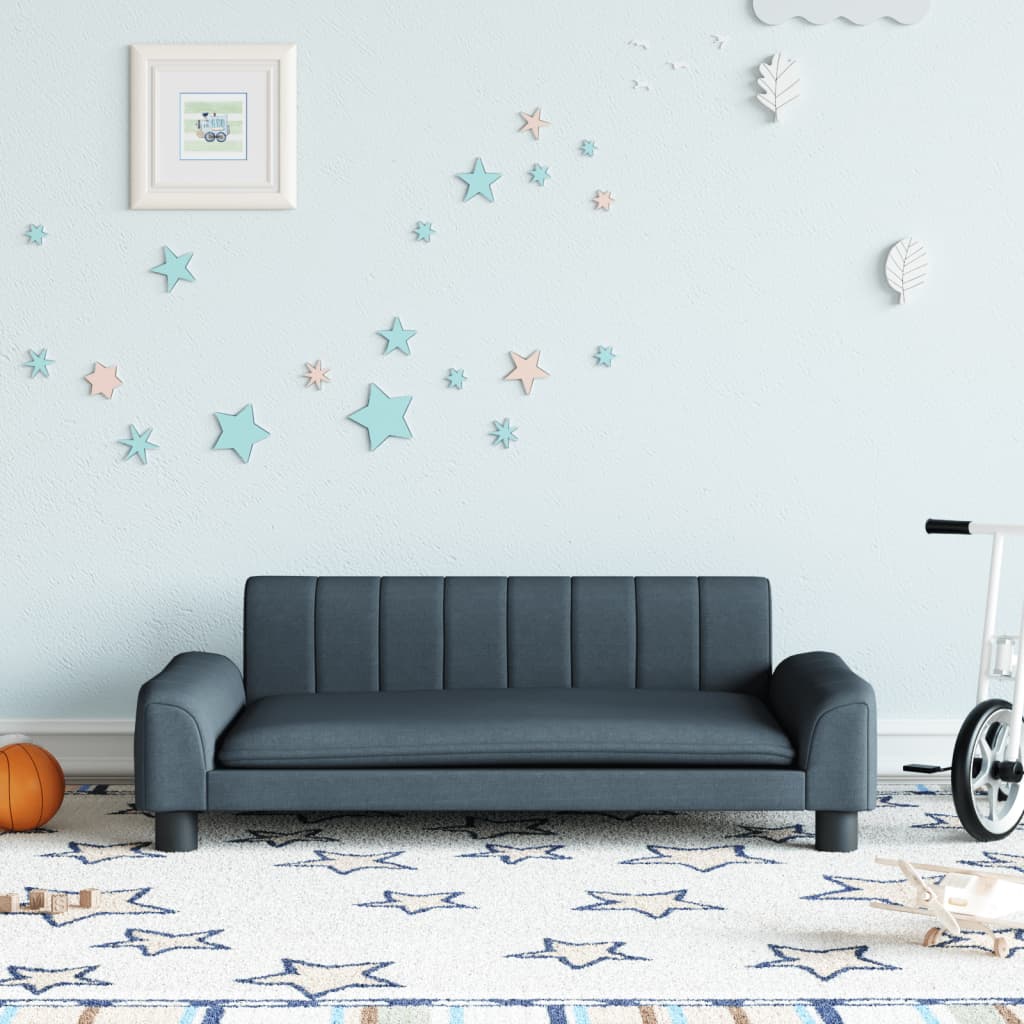 Kindersofa Samt und Stoff in verschiedenen Größen und Farben