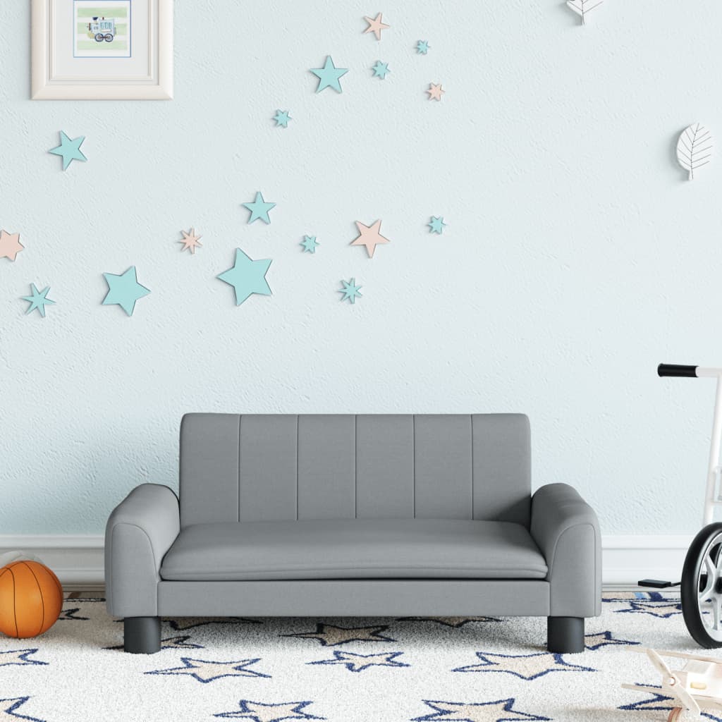Kindersofa Samt und Stoff in verschiedenen Größen und Farben