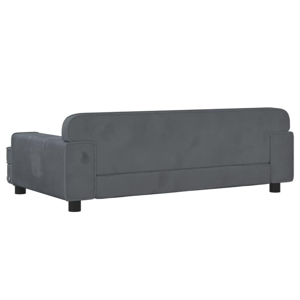 Kindersofa Samt und Stoff in verschiedenen Größen und Farben