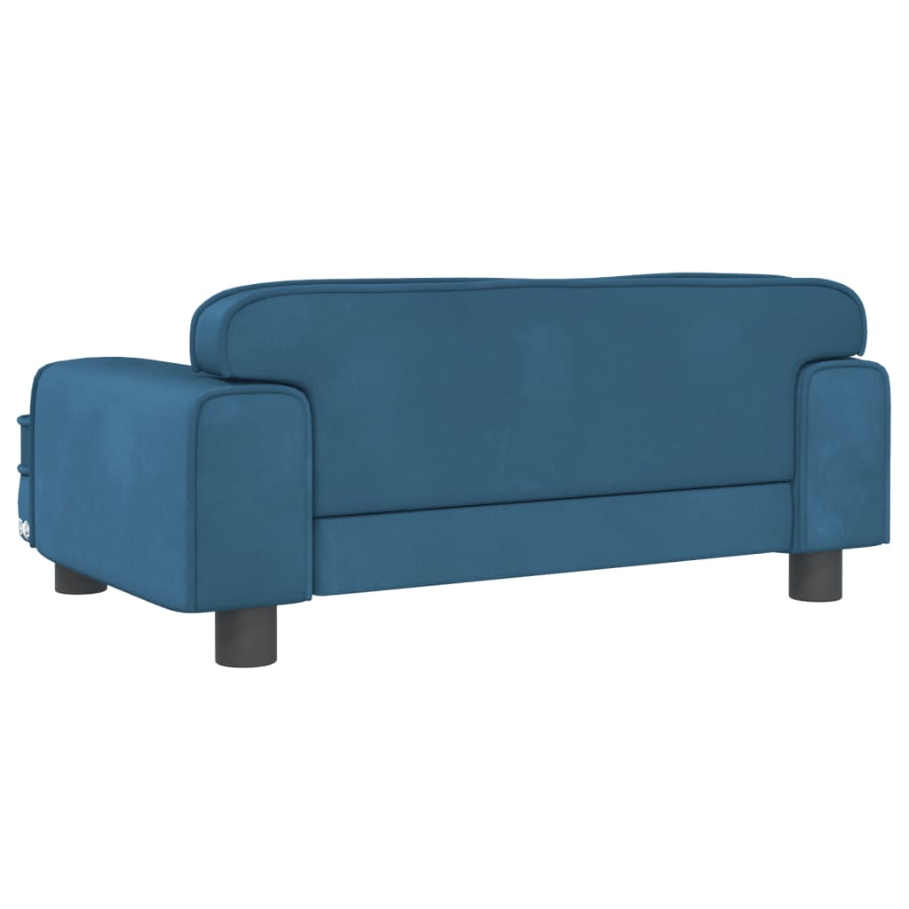 Kindersofa Samt und Stoff in verschiedenen Größen und Farben
