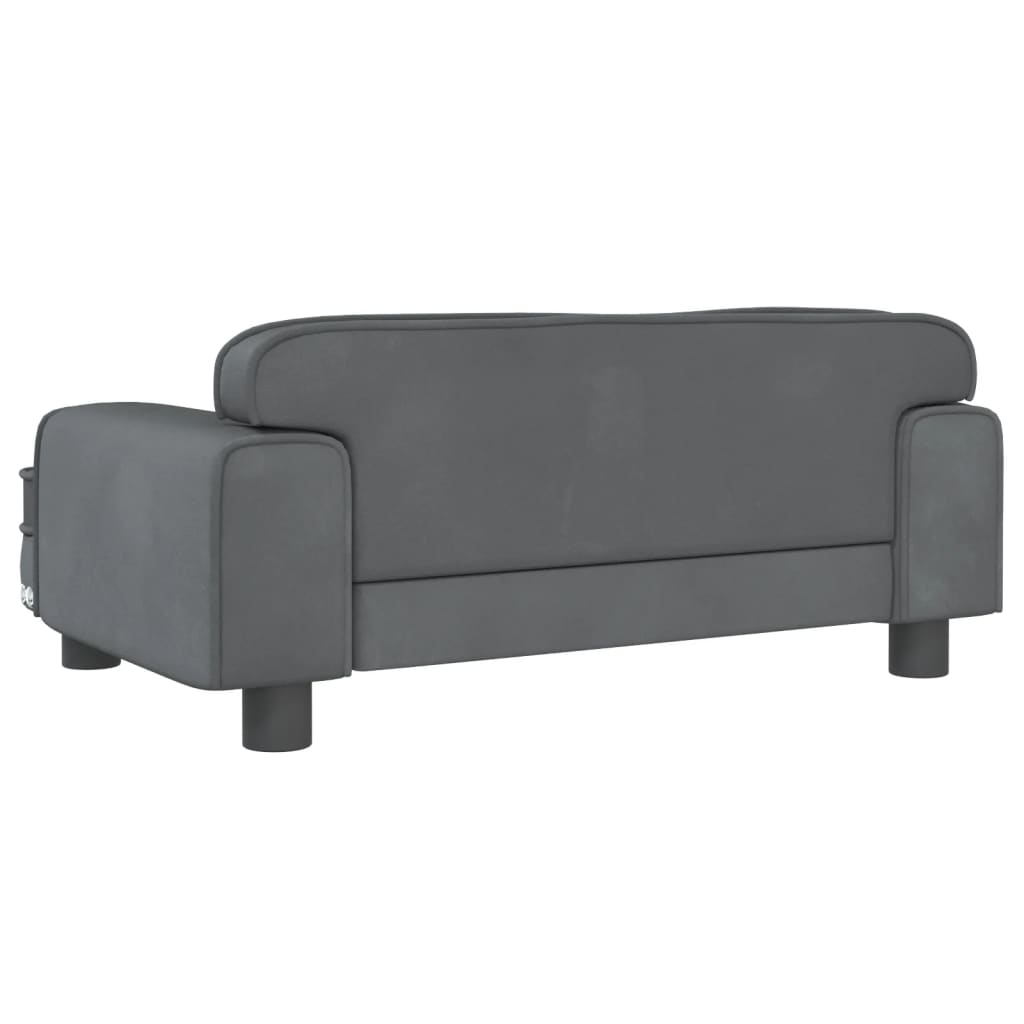 Kindersofa Samt und Stoff in verschiedenen Größen und Farben