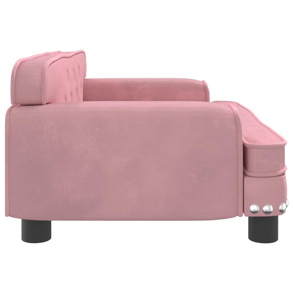 Kindersofa Samt und Stoff in verschiedenen Größen und Farben