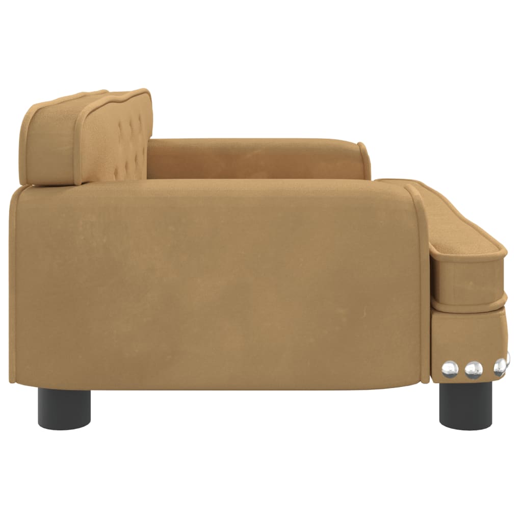 Kindersofa Samt und Stoff in verschiedenen Größen und Farben
