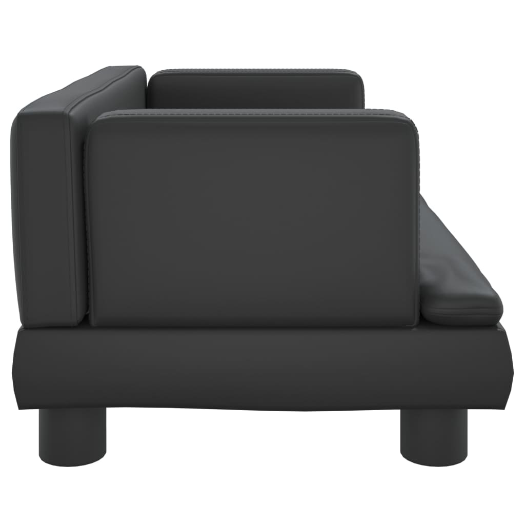 Kindersofa Kunstleder 60x40x30 cm und 80x45x30 cm - Yekta