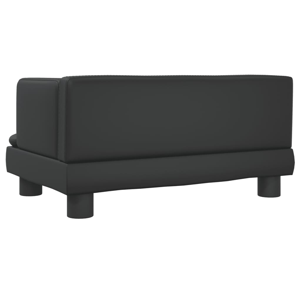 Kindersofa Kunstleder 60x40x30 cm und 80x45x30 cm - Yekta