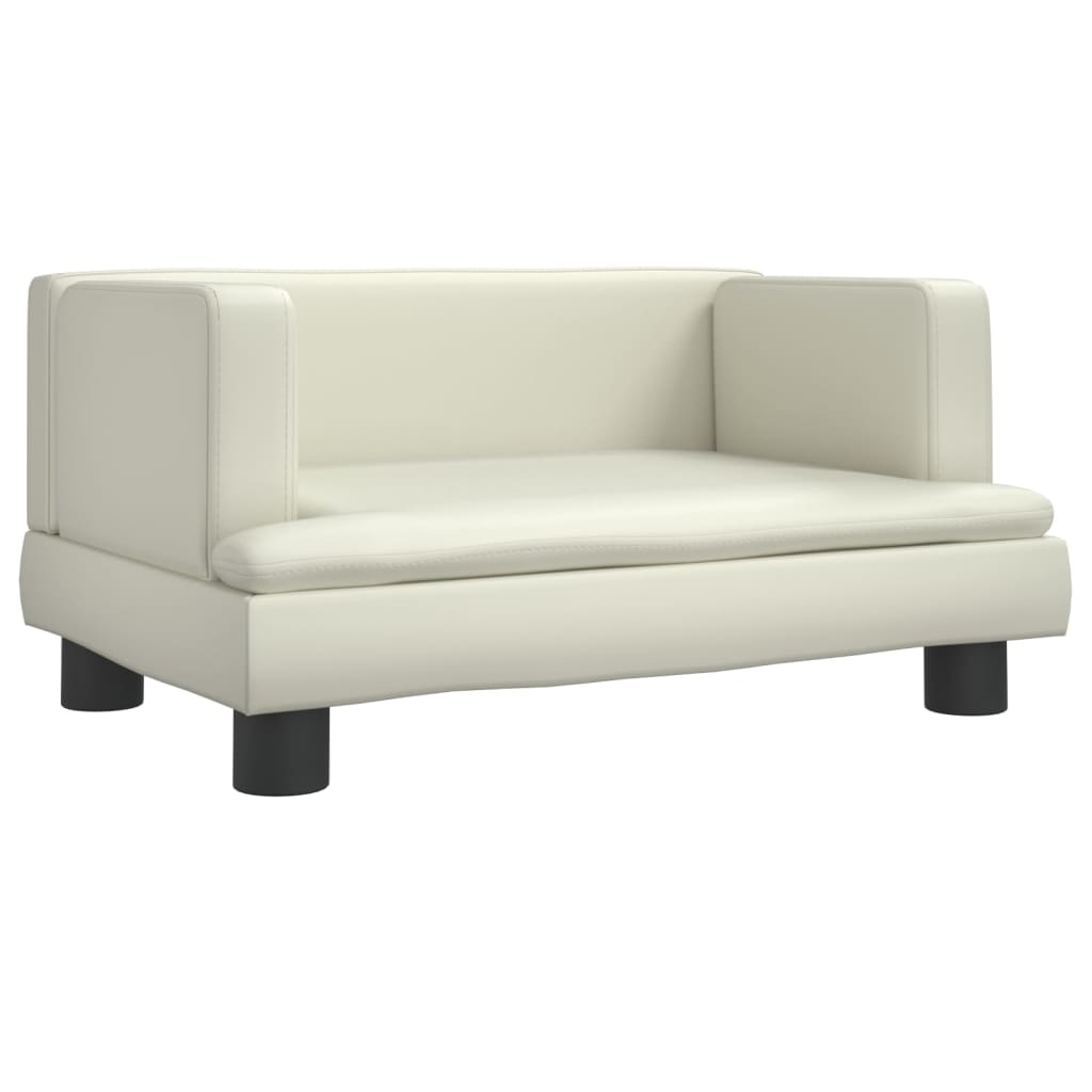 Kindersofa Kunstleder 60x40x30 cm und 80x45x30 cm - Yekta