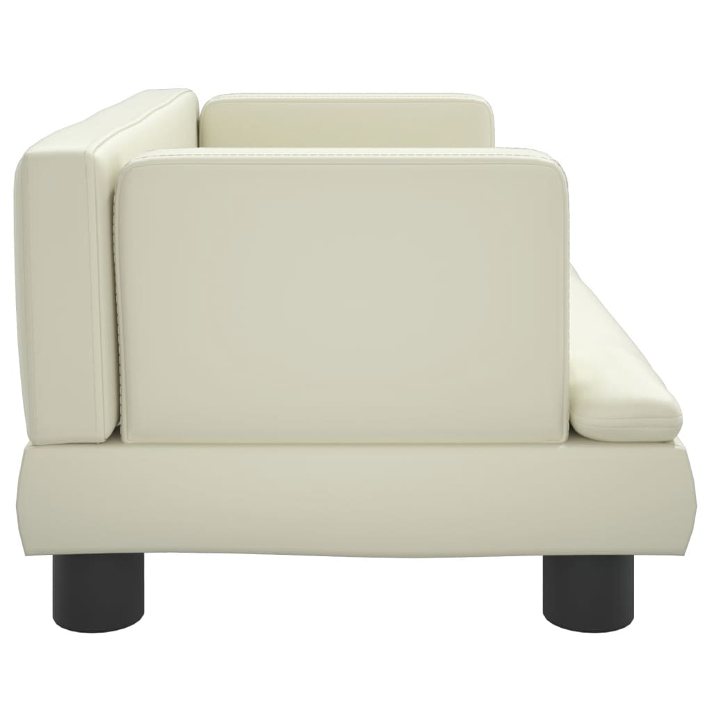 Kindersofa Kunstleder 60x40x30 cm und 80x45x30 cm - Yekta