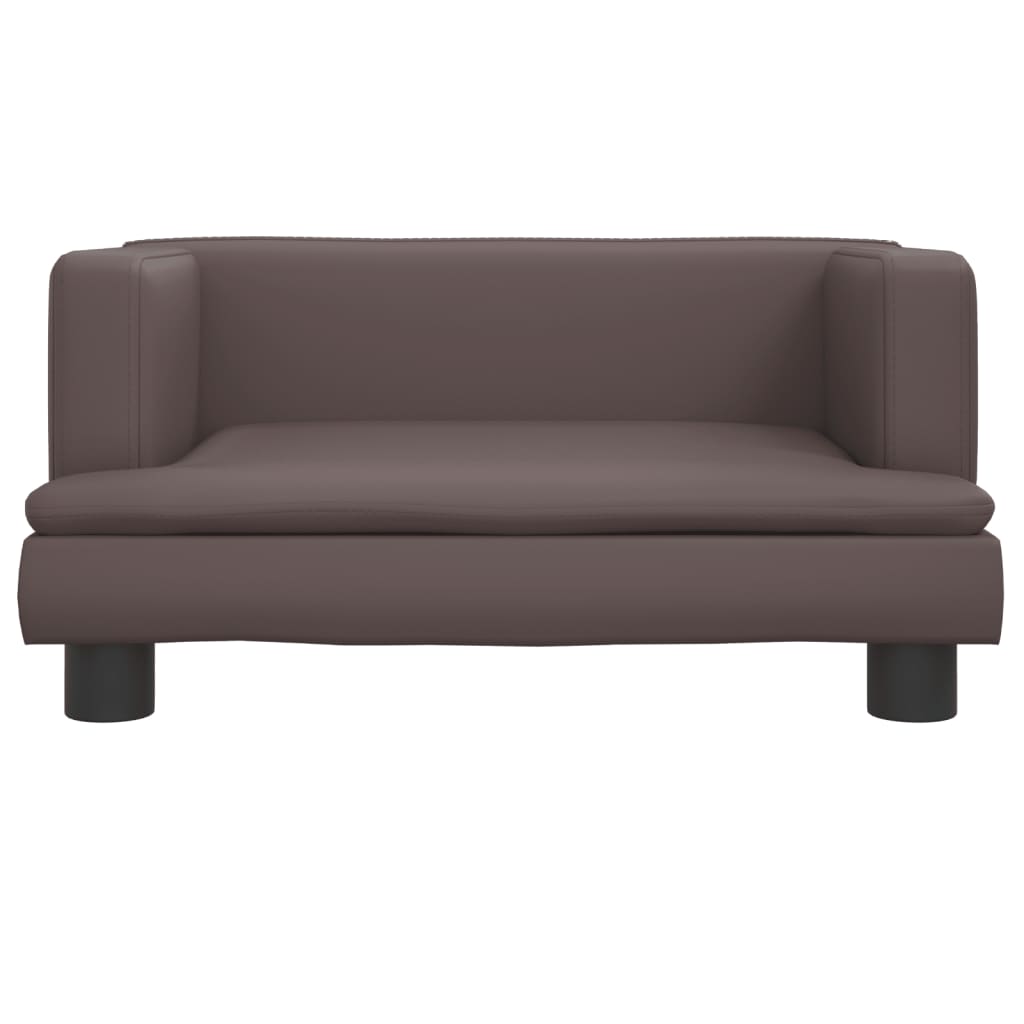 Kindersofa Kunstleder 60x40x30 cm und 80x45x30 cm - Yekta