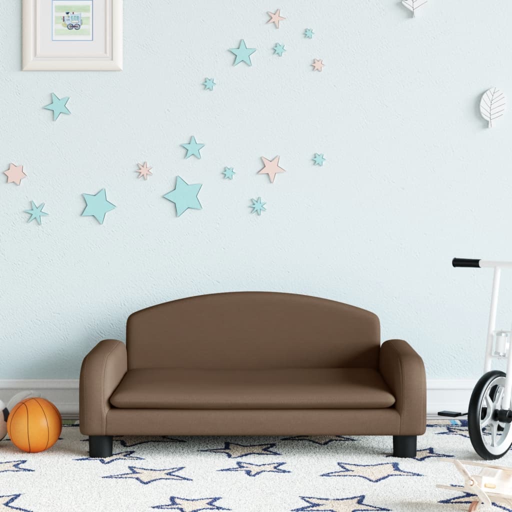 Kindersofa Stoff in verschiedenen Größen und Farben - Yekta