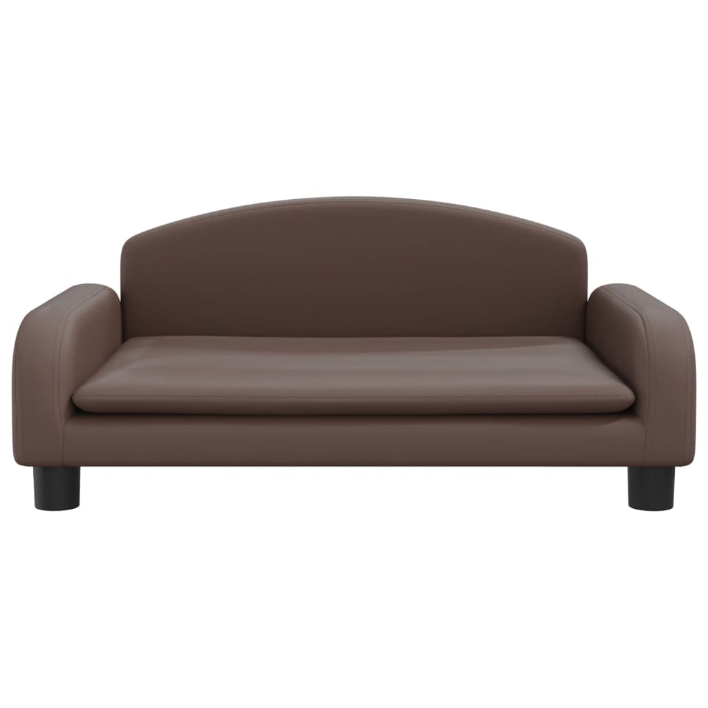 Kindersofa Kunstleder 50x40x30 cm und 70x45x30 cm in verschiedenen Farben - Yekta
