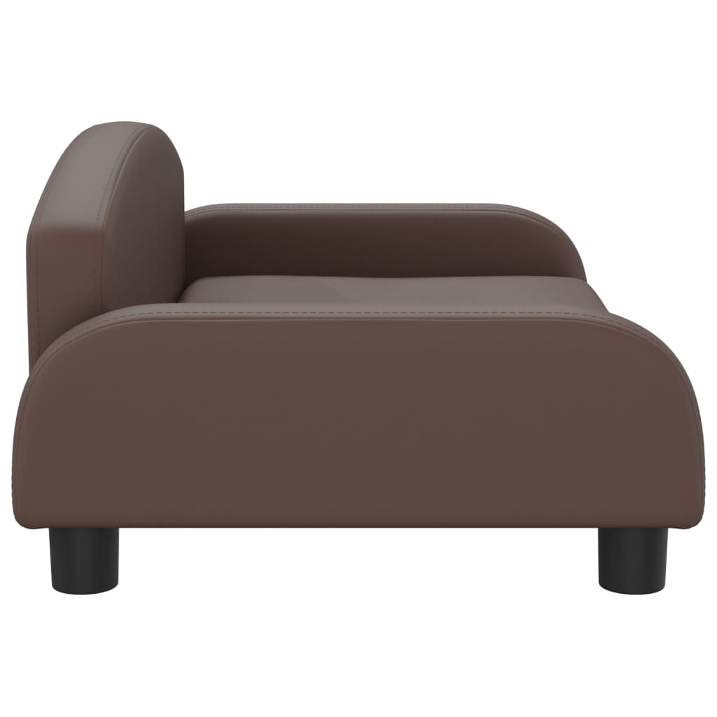 Kindersofa Kunstleder 50x40x30 cm und 70x45x30 cm in verschiedenen Farben - Yekta