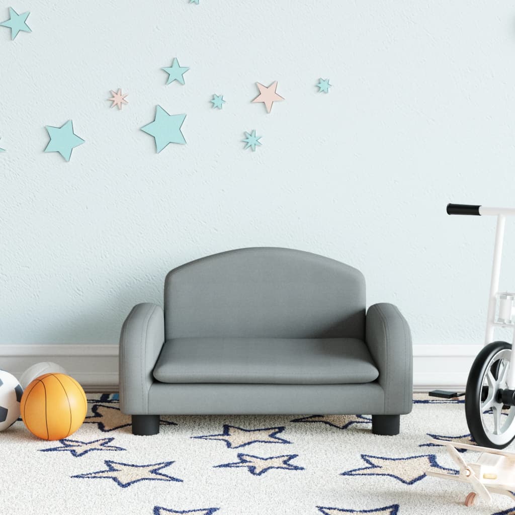 Kindersofa Stoff in verschiedenen Größen und Farben - Yekta